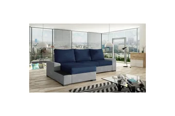 Seksjon Eltap Negro 245x165x90 cm