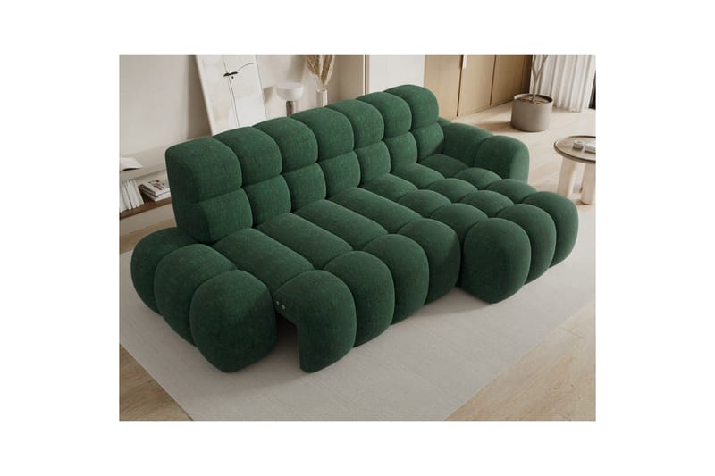 Seksjonssofa Eltap Ceedro 283x165x98 cm - Amore 35, Grønn, Høyre - Møbler - Sofaer - Sovesofaer