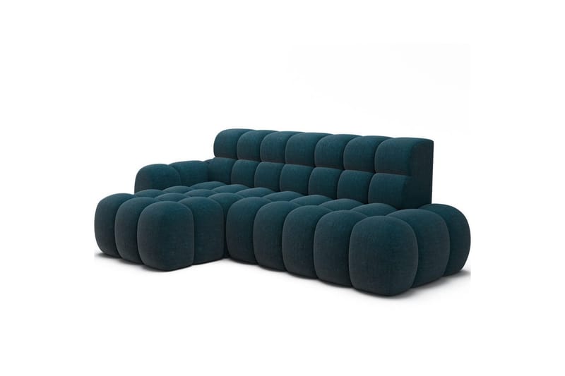 Seksjonssofa Eltap Ceedro 283x165x98 cm - Amore 40, Blå, Venstre - Møbler - Sofaer - Sovesofaer