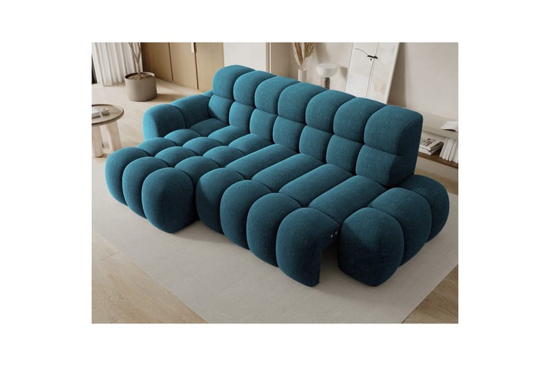 Seksjonssofa Eltap Ceedro 283x165x98 cm - Amore 40, Blå, Venstre - Møbler - Sofaer - Sovesofaer