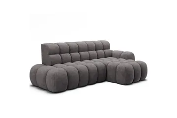 Seksjonssofa Eltap Ceedro 283x165x98 cm - Aura 04, Grå, Høyre - Møbler - Sofaer - Sovesofaer