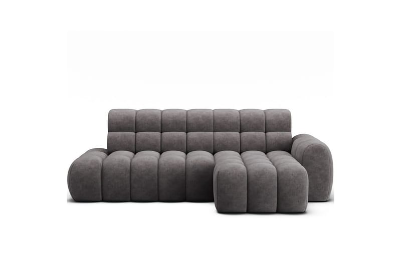 Seksjonssofa Eltap Ceedro 283x165x98 cm - Aura 04, Grå, Høyre - Møbler - Sofaer - Sovesofaer