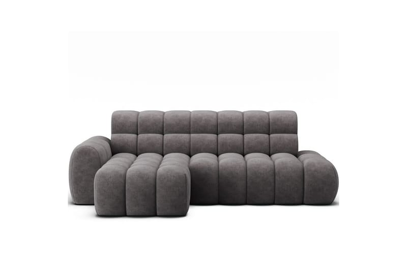 Seksjonssofa Eltap Ceedro 283x165x98 cm - Aura 04, Grå, Venstre - Møbler - Sofaer - Sovesofaer