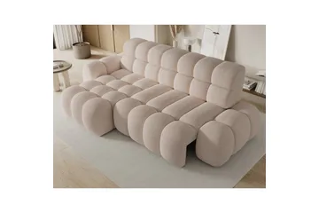 Seksjonssofa Eltap Ceedro 283x165x98 cm - Jarell 20, Beige, Venstre - Møbler - Sofaer - Sovesofaer