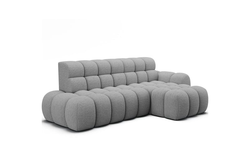 Seksjonssofa Eltap Ceedro 283x165x98 cm - Royal 04, Grå, Høyre - Møbler - Sofaer - Sovesofaer