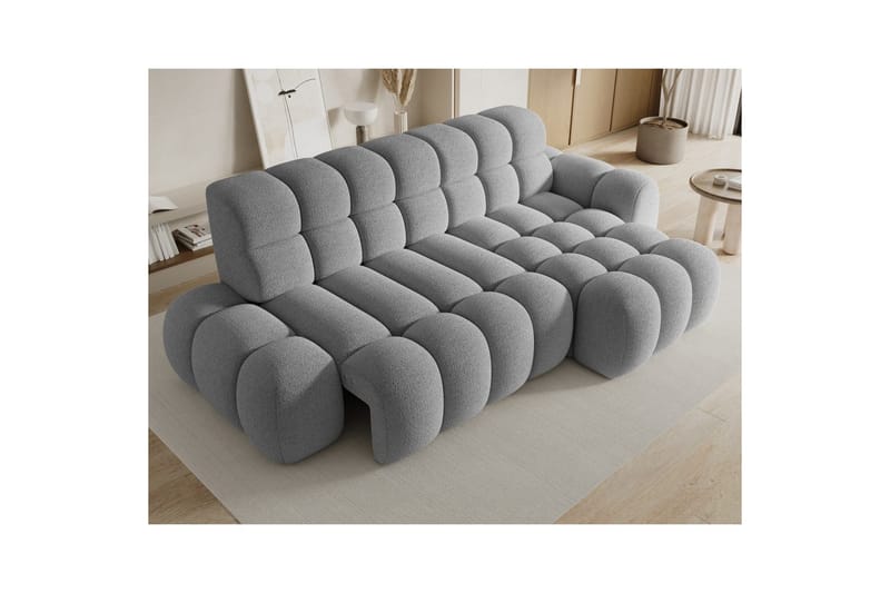 Seksjonssofa Eltap Ceedro 283x165x98 cm - Royal 04, Grå, Høyre - Møbler - Sofaer - Sovesofaer