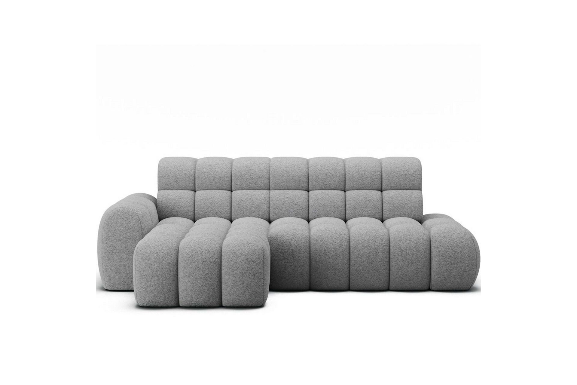 Seksjonssofa Eltap Ceedro 283x165x98 cm - Royal 04, Grå, Venstre