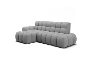 Seksjonssofa Eltap Ceedro 283x165x98 cm - Royal 04, Grå, Venstre - Møbler - Sofaer - Sovesofaer