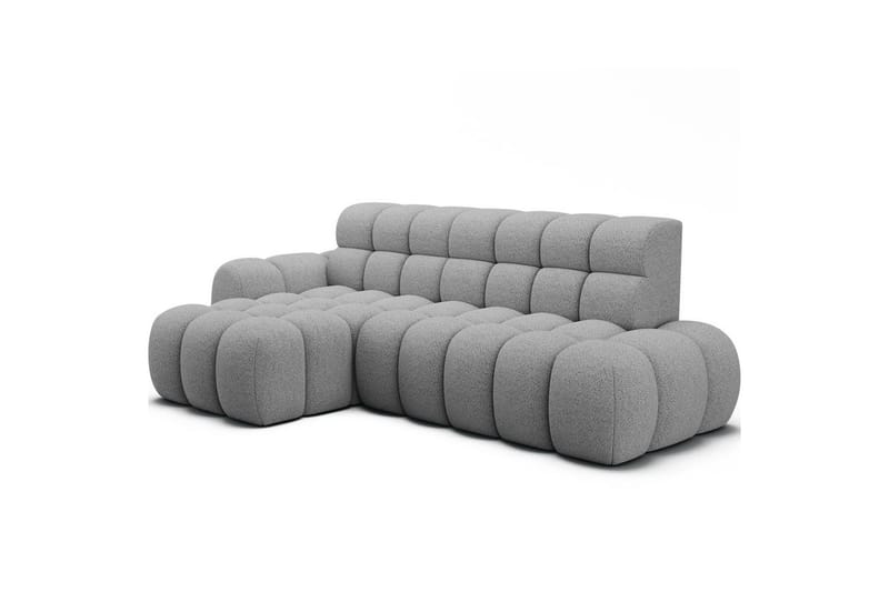Seksjonssofa Eltap Ceedro 283x165x98 cm - Royal 04, Grå, Venstre - Møbler - Sofaer - Sovesofaer