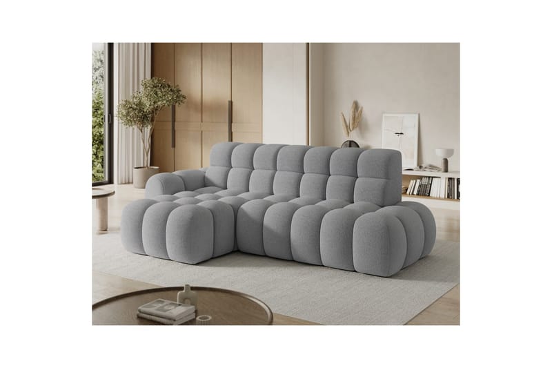 Seksjonssofa Eltap Ceedro 283x165x98 cm - Royal 04, Grå, Venstre - Møbler - Sofaer - Sovesofaer