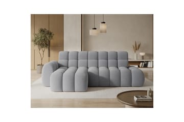 Seksjonssofa Eltap Ceedro 283x165x98 cm - Royal 04, Grå, Venstre - Møbler - Sofaer - Sovesofaer