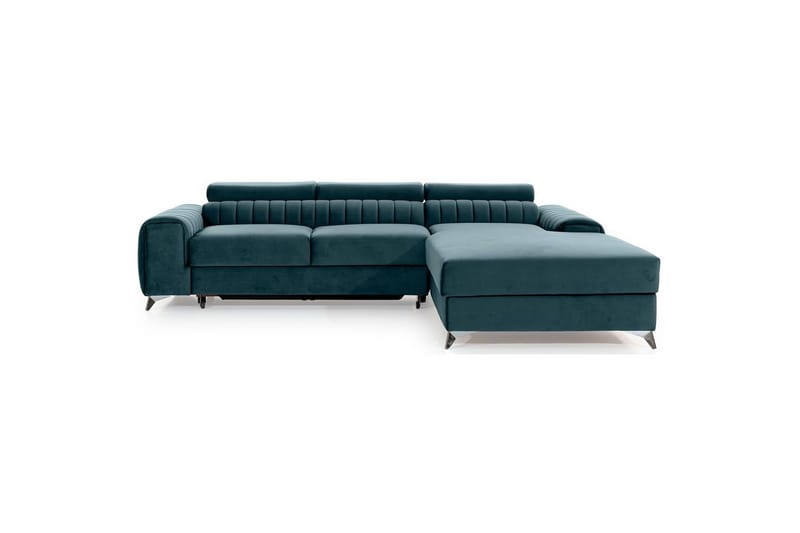 Seksjonssofa Eltap Grayson 278x205x92 cm - Velvetmat 100, Høyre - Møbler - Sofaer - Sovesofaer