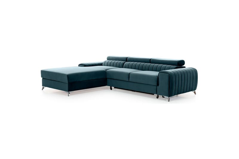 Seksjonssofa Eltap Grayson 278x205x92 cm - Velvetmat 100, Venstre - Møbler - Sofaer - Sovesofaer