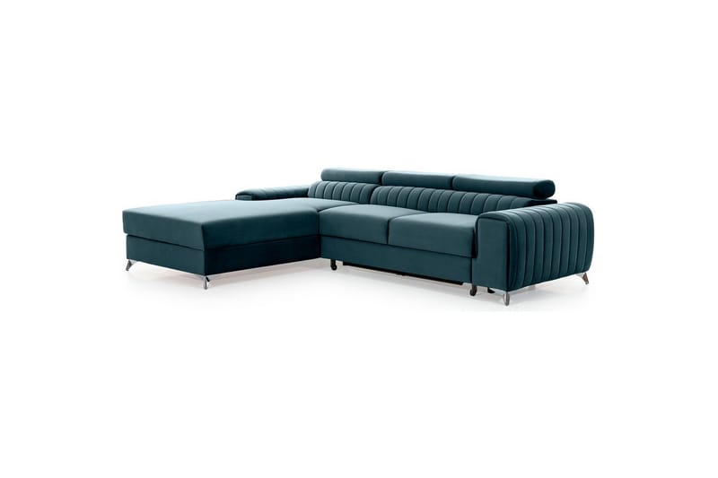 Seksjonssofa Eltap Grayson 278x205x92 cm - Velvetmat 100, Venstre - Møbler - Sofaer - Sovesofaer