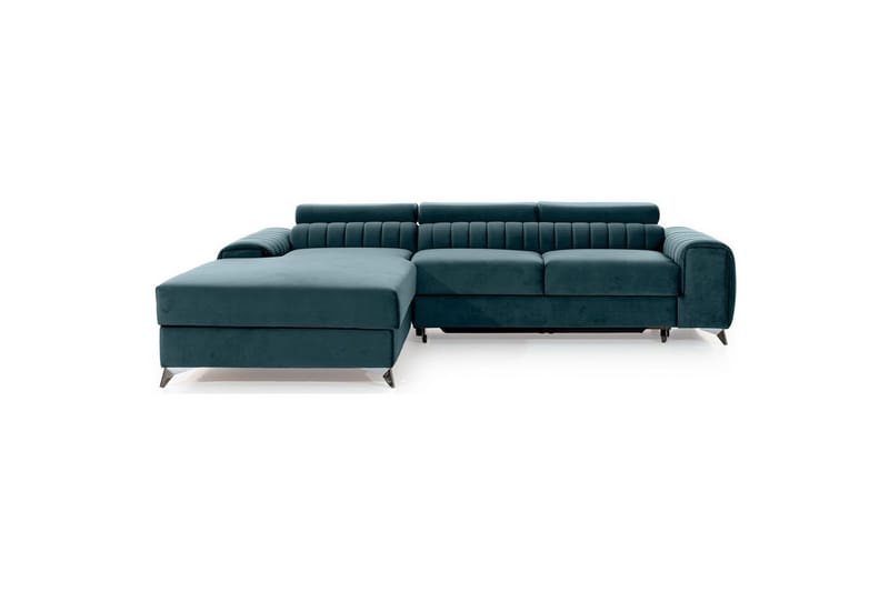 Seksjonssofa Eltap Grayson 278x205x92 cm - Velvetmat 100, Venstre - Møbler - Sofaer - Sovesofaer