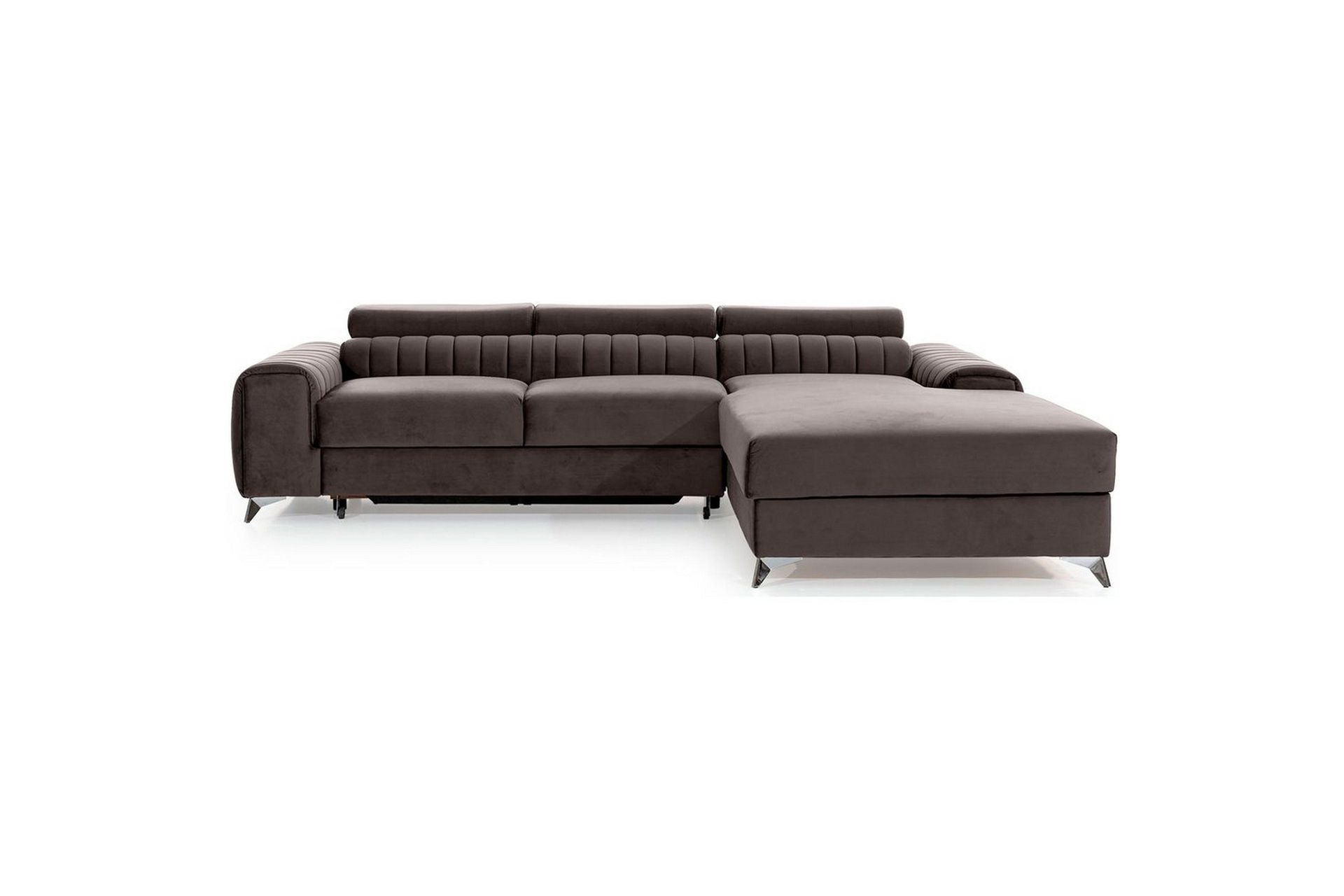 Seksjonssofa Eltap Grayson 278x205x92 cm - Velvetmat 22, Høyre