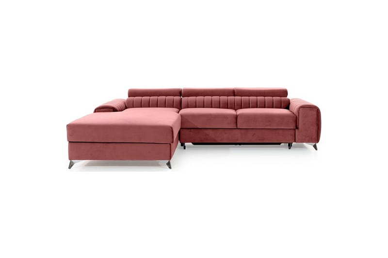 Seksjonssofa Eltap Grayson 278x205x92 cm - Velvetmat 24, Venstre - Møbler - Sofaer - Sovesofaer