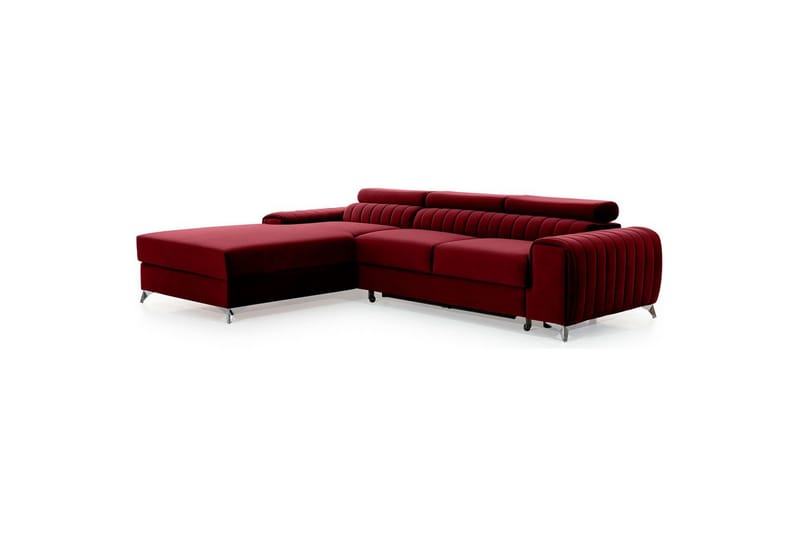 Seksjonssofa Eltap Grayson 278x205x92 cm - Velvetmat 25, Venstre - Møbler - Sofaer - Sovesofaer