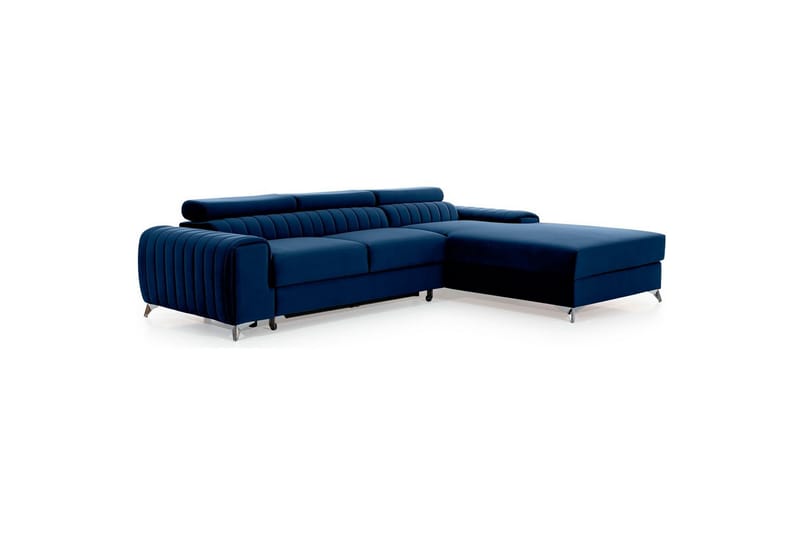 Seksjonssofa Eltap Grayson 278x205x92 cm - Velvetmat 40, Høyre - Møbler - Sofaer - Sovesofaer