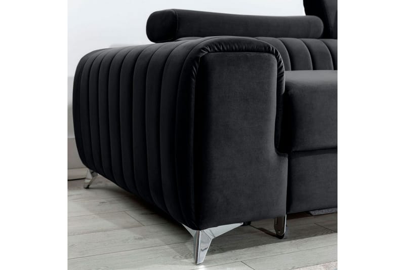 Seksjonssofa Eltap Grayson 278x205x92 cm - Velvetmat 6, Høyre - Møbler - Sofaer - Sovesofaer