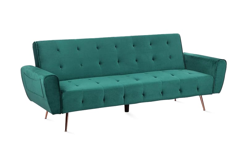 Selnes Sovesofa 212 cm - Grønn - Møbler - Sofaer - Sovesofaer