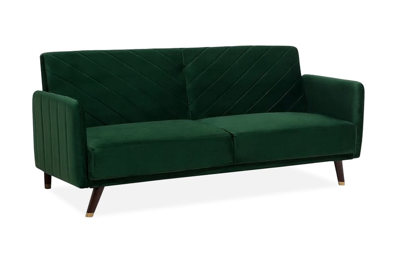 Senja Sovesofa 200 cm - Grønn - Sovesofaer - 3 seters sovesofa