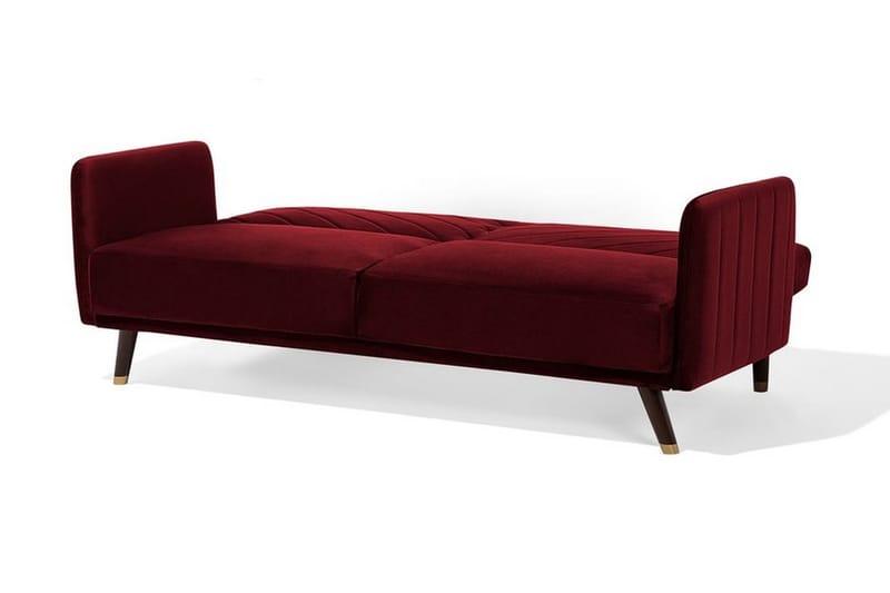 Senja Sovesofa 200 cm - Rød - Sovesofaer - 3 seters sovesofa