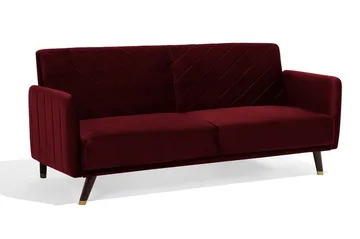 Senja Sovesofa 200 cm - Rød - Møbler - Sofaer - Sovesofaer