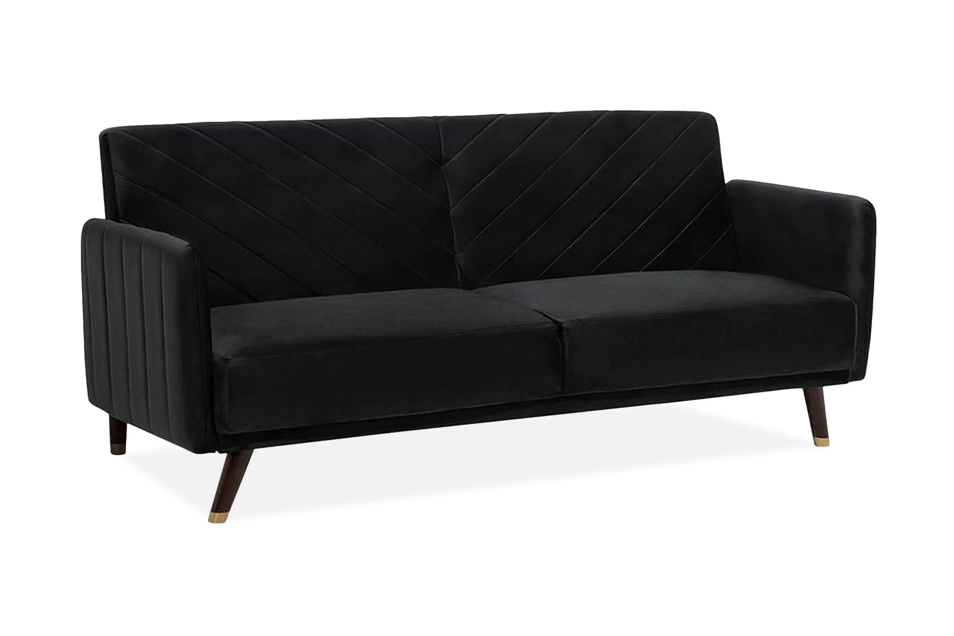 Senja Sovesofa 200 cm - Svart