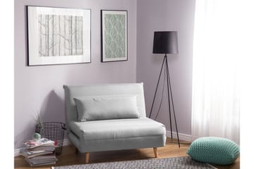 Setten 1-seter Rektangulær Sovesofa 104x172 cm i Stoff - Grå - Møbler - Sofaer - Sovesofaer