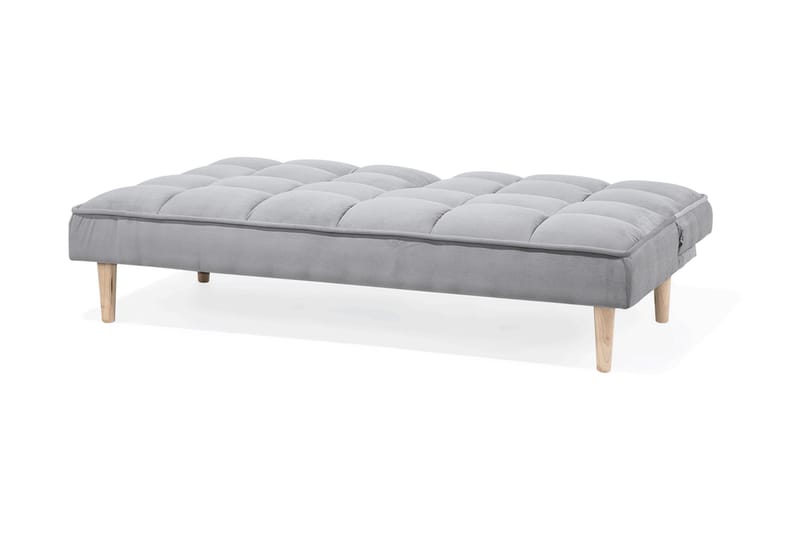 Siljan 3-seter Rektangulær Sovesofa 105x177 cm i Stoff - Grå - Møbler - Sofaer - Sovesofaer
