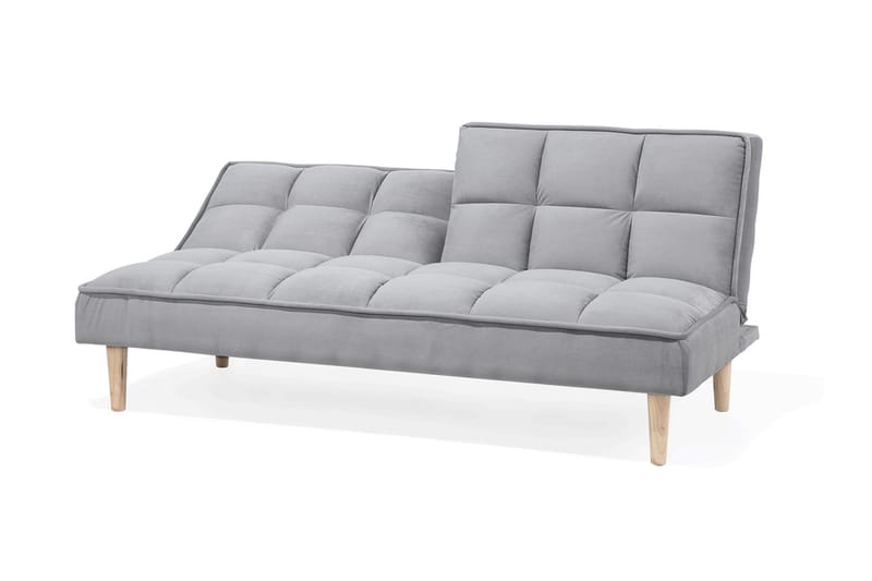 Siljan 3-seter Rektangulær Sovesofa 105x177 cm i Stoff - Grå - Møbler - Sofaer - Sovesofaer