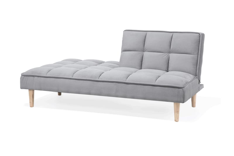 Siljan 3-seter Rektangulær Sovesofa 105x177 cm i Stoff - Grå - Møbler - Sofaer - Sovesofaer