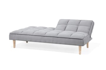 Siljan 3-seter Rektangulær Sovesofa 105x177 cm i Stoff - Grå - Møbler - Sofaer - Sovesofaer