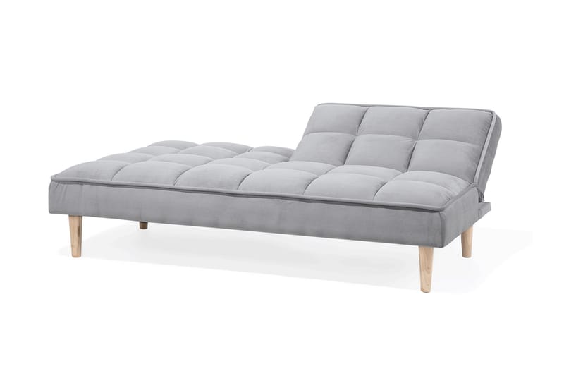 Siljan 3-seter Rektangulær Sovesofa 105x177 cm i Stoff - Grå - Møbler - Sofaer - Sovesofaer