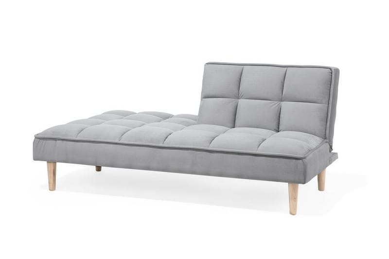 Siljan 3-seter Rektangulær Sovesofa 105x177 cm i Stoff - Grå - Møbler - Sofaer - Sovesofaer