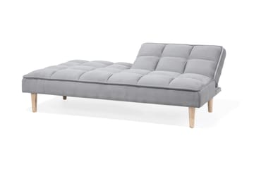 Siljan 3-seter Rektangulær Sovesofa 105x177 cm i Stoff - Grå - Møbler - Sofaer - Sovesofaer