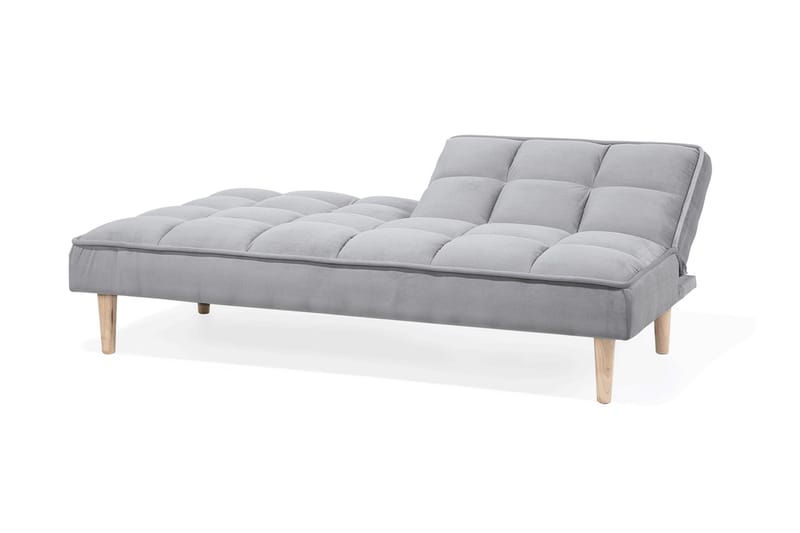 Siljan 3-seter Rektangulær Sovesofa 105x177 cm i Stoff - Grå - Møbler - Sofaer - Sovesofaer