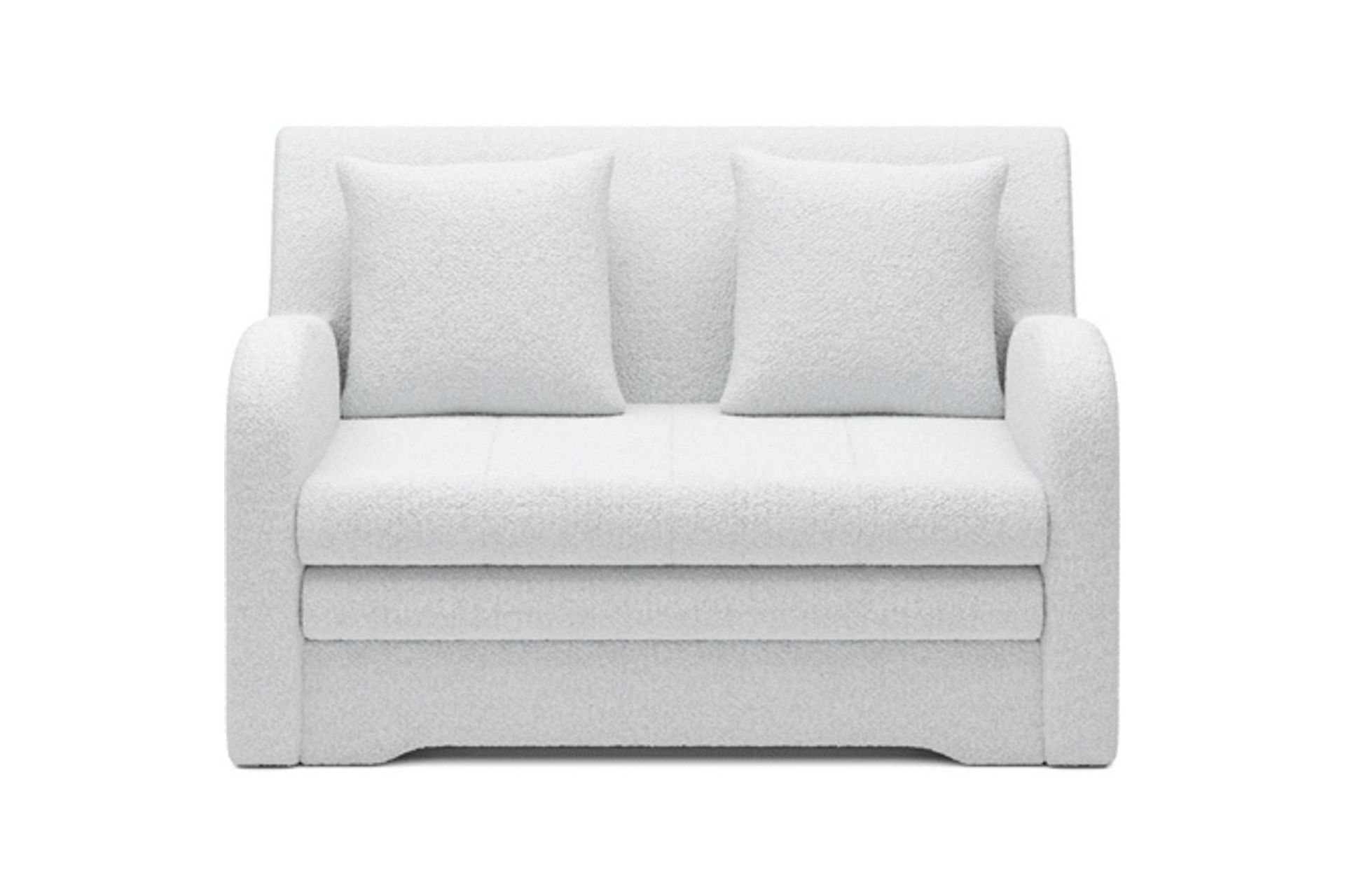 Sofa Eltap Ario 130x85x103 cm - Royal 01, Hvit