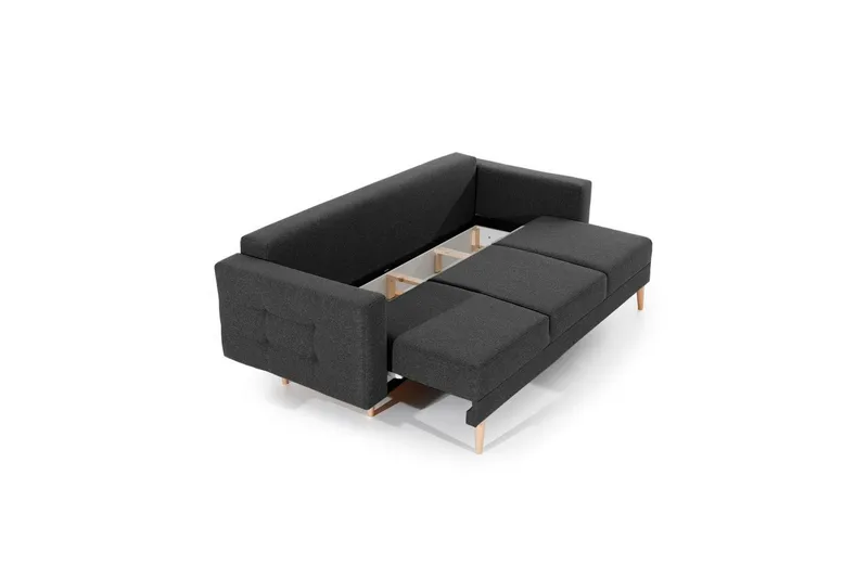 Sofa Eltap Asgard 233x93x92 cm - Sawana 05, Grå - Møbler - Sofaer - Sovesofaer