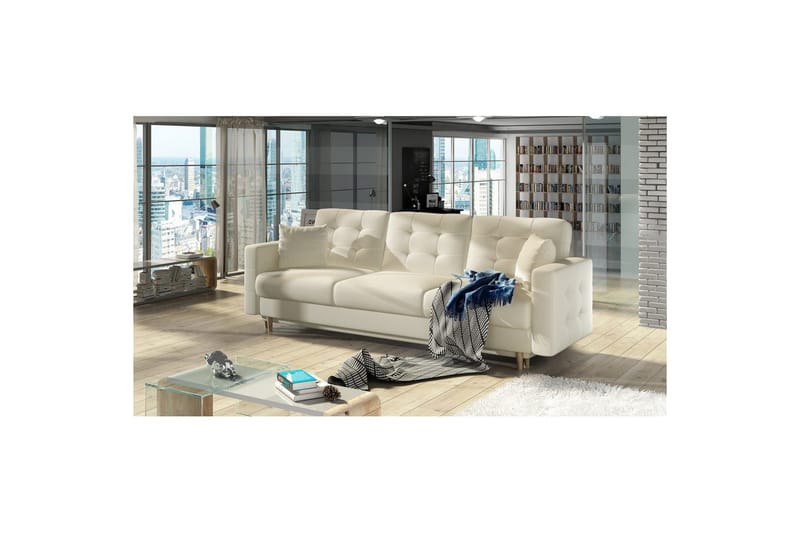 Sofa Eltap Asgard 233x93x92 cm, Soft 33, Beige