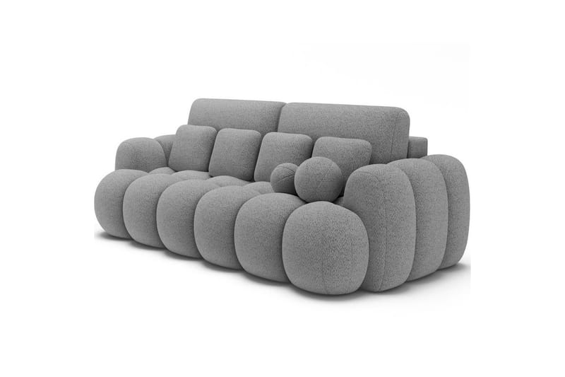 Sofa Eltap Cotonn 256x105x119 cm - Royal 04, Grå - Møbler - Sofaer - Sovesofaer