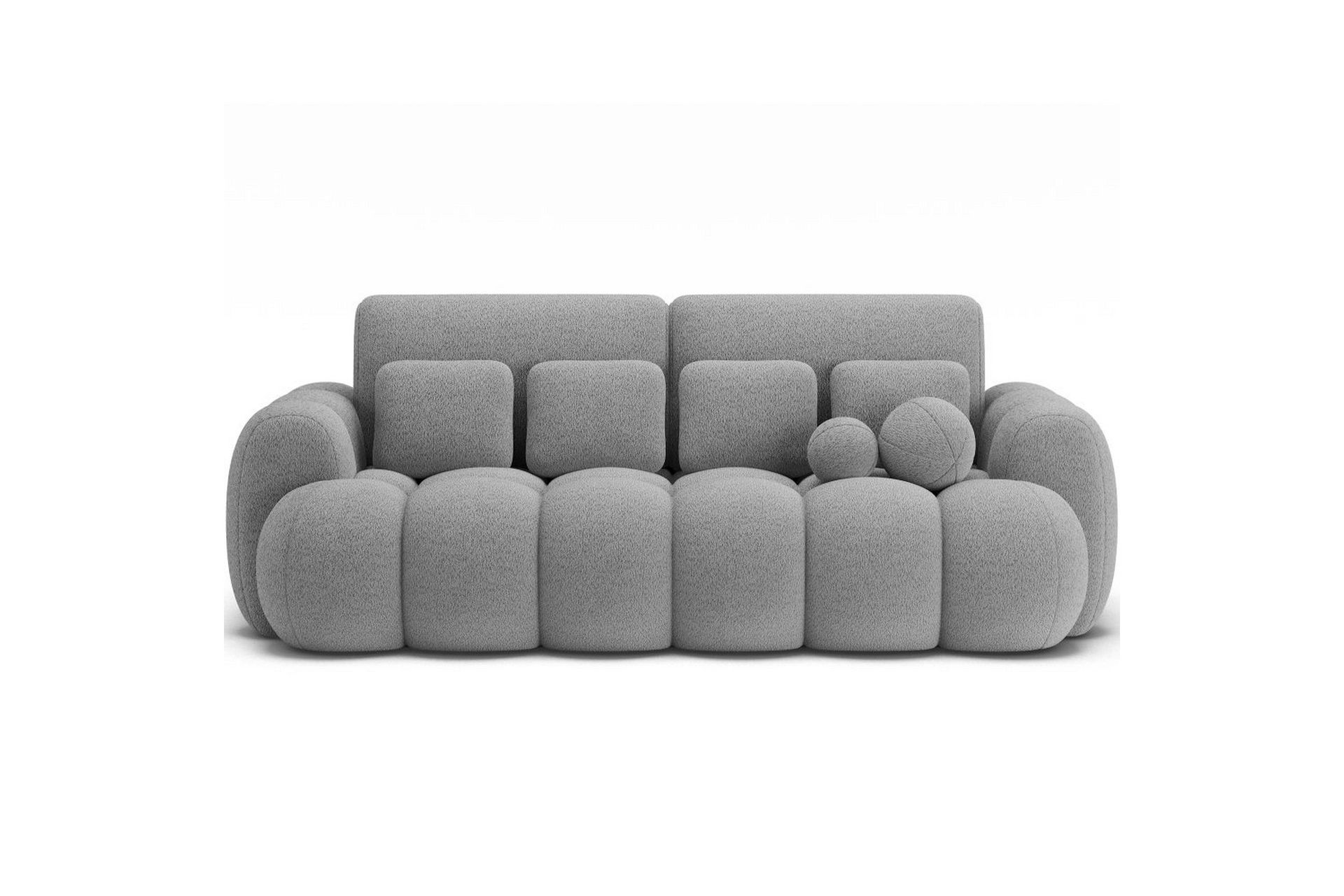 Sofa Eltap Cotonn 256x105x119 cm - Royal 04, Grå