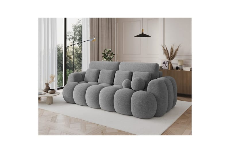 Sofa Eltap Cotonn 256x105x119 cm - Royal 04, Grå - Møbler - Sofaer - Sovesofaer