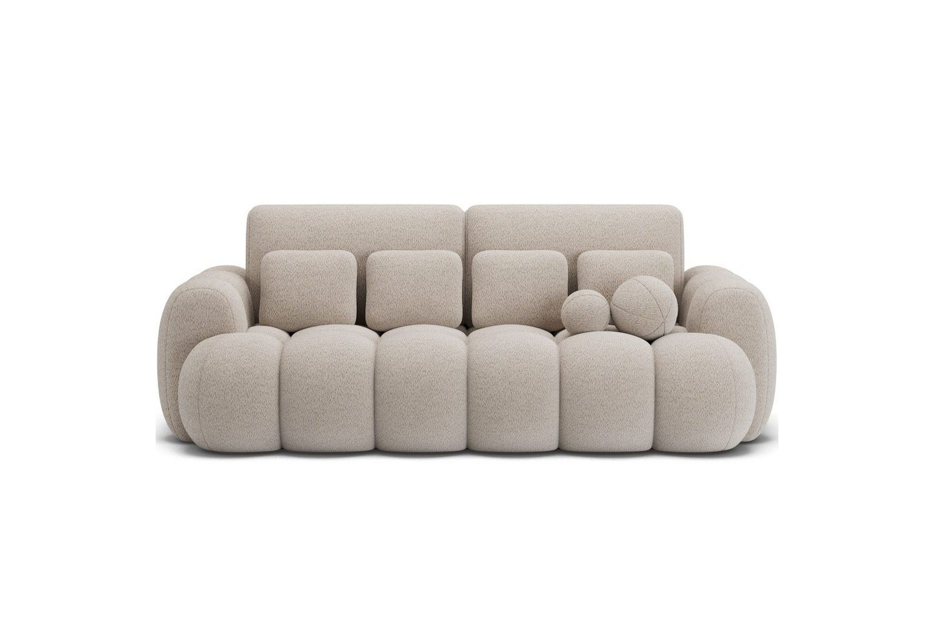 Sofa Eltap Cotonn 256x105x119 cm - Royal 18, Beige