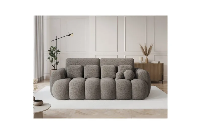 Sofa Eltap Cotonn 256x105x119 cm - Royal 20, Beige - Møbler - Sofaer - Sovesofaer