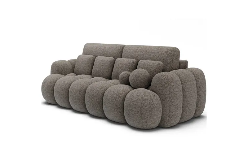 Sofa Eltap Cotonn 256x105x119 cm - Royal 20, Beige - Møbler - Sofaer - Sovesofaer