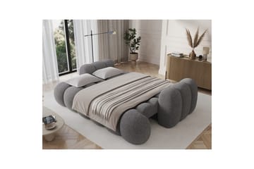 Sofa Eltap Cotonn 256x105x119 cm - Paolli 04, Grå - Møbler - Sofaer - Sovesofaer