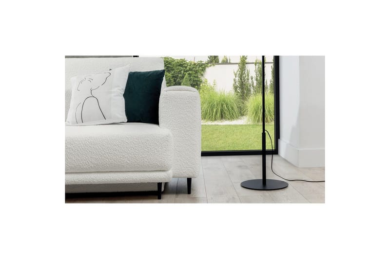 Sofa Eltap Dalia 248x84x95 cm - Royal 01, Hvit - Møbler - Sofaer - Sovesofaer