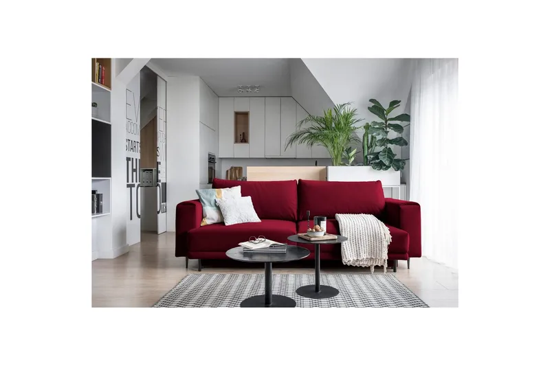 Sofa Eltap Dalia 248x84x95 cm, Velvetmat 30